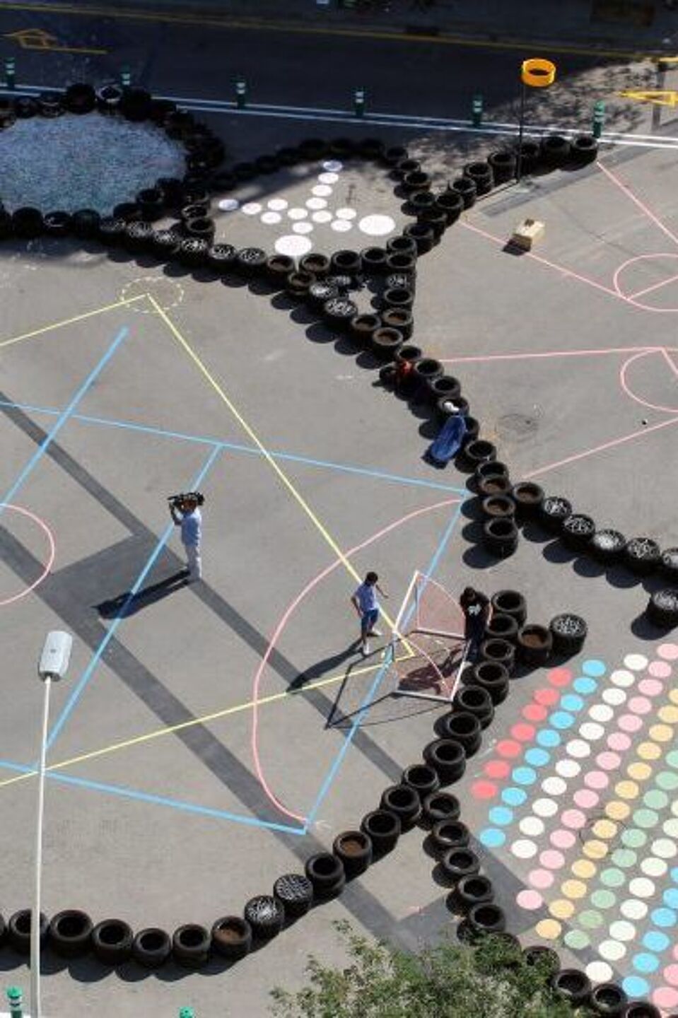 Superblock in Barcelona - auch konnten sich Bürger:innen und Zivilgesellschaft einbringen.